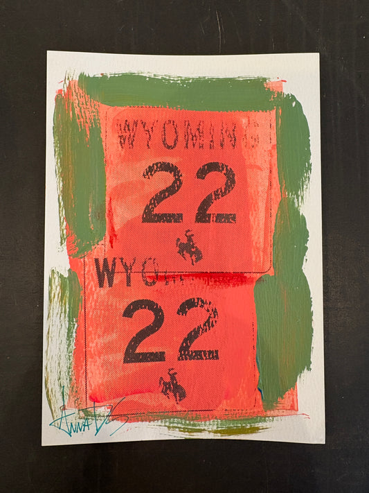 Anna Douglas Smith: 22 Screenprint (Small)