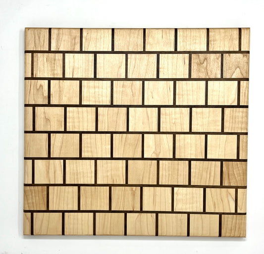 Adam Chenault: "Tile" Maple + Walnut Cutting Board