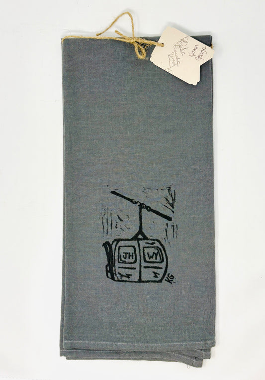 Kirstin George: Tram Tea Towel