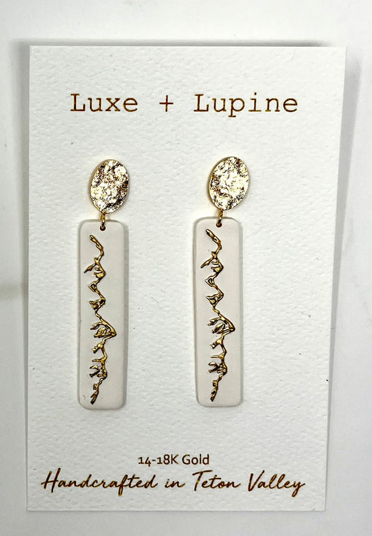 Luxe + Lupine: Teton Range Pendants (Detailed WY Side)