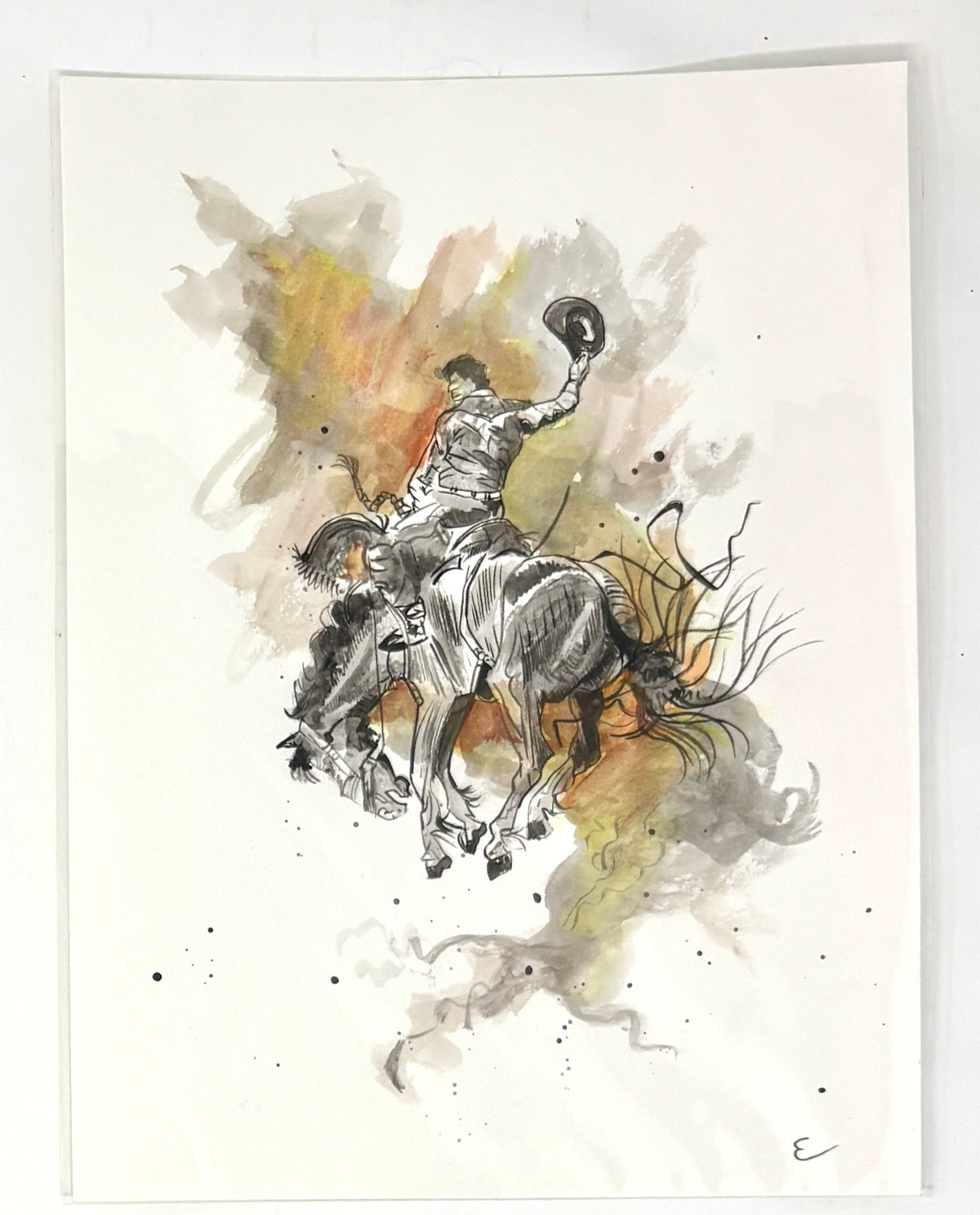 Steve Ehrlich: Wild West Cowboy Watercolors