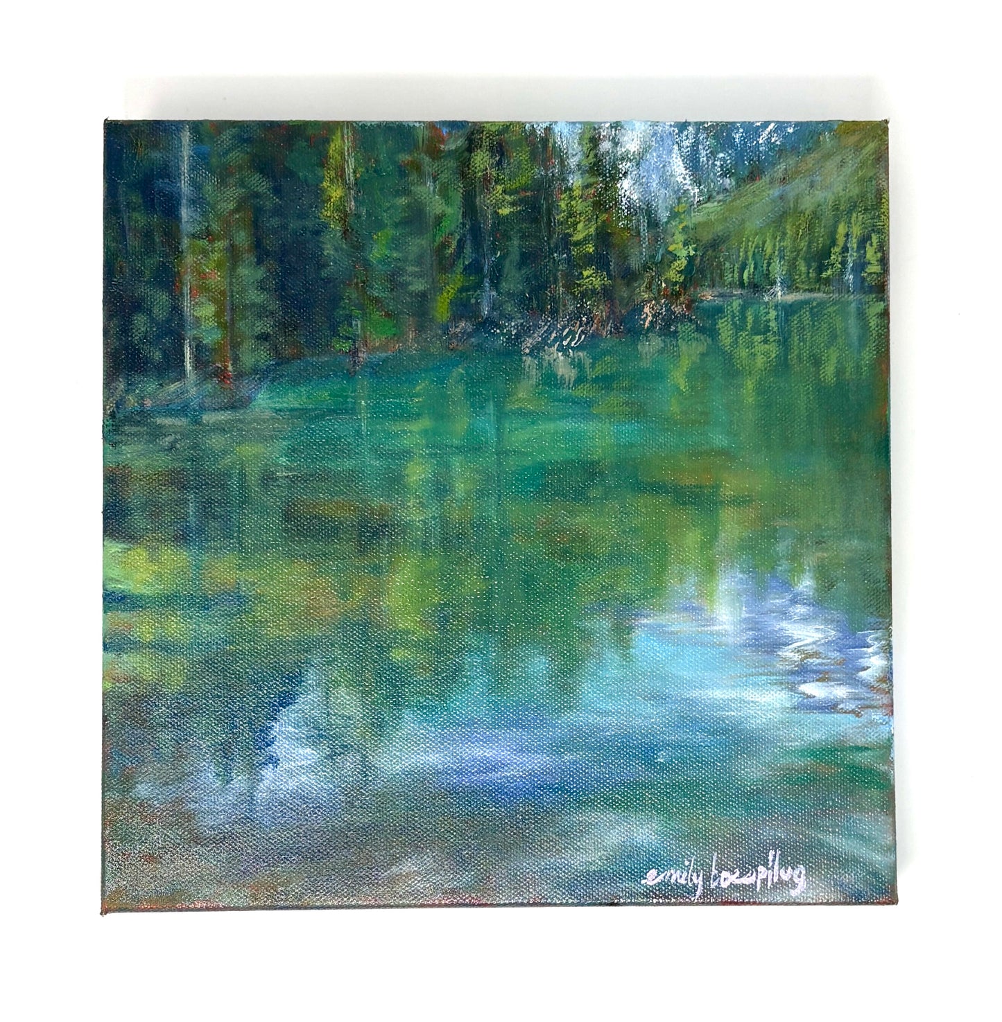 Emily Boespflug: String Lake Morning