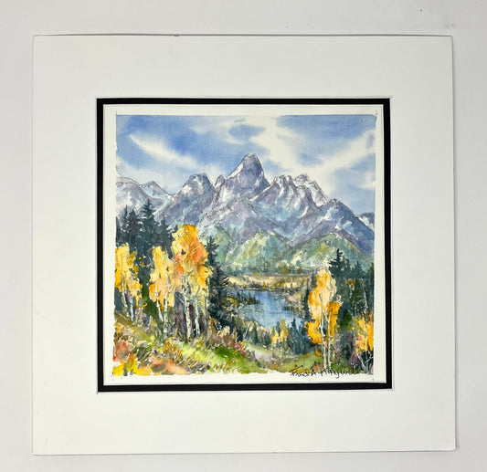 Fred Kingwill: Tetons in the Fall