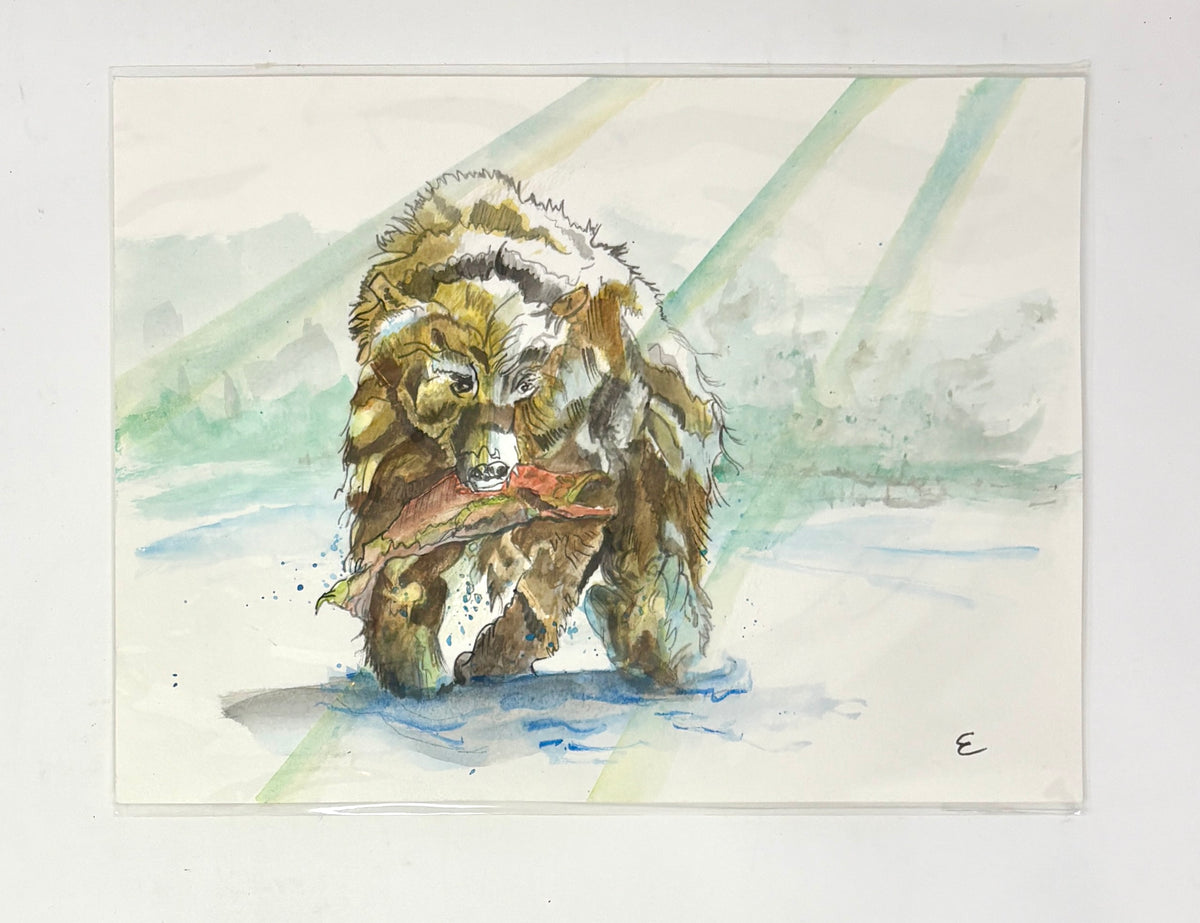 Steve Ehrlich: Bear Watercolors