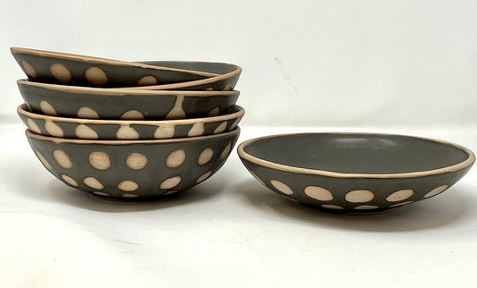 Cate Smith: Dotted Salad Bowls