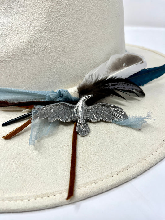 Rabbit Brush: Cowgirl Hats with Pewter Charms