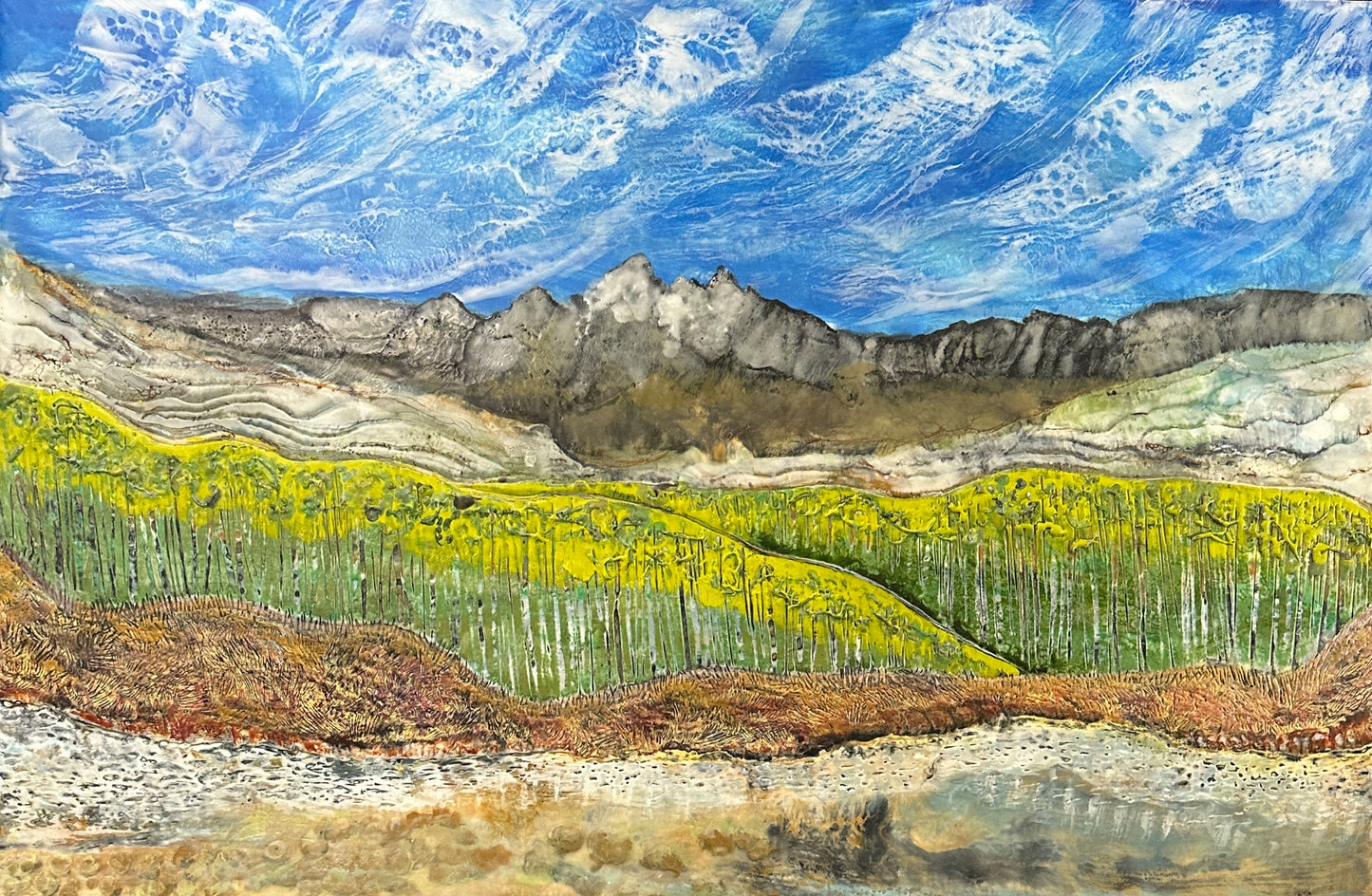 Laura Drew: Teton Skyscape