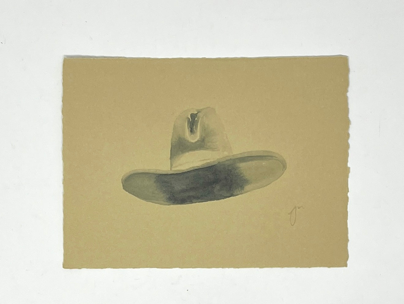 Grace Peck: Cowboy Hat Original Paintings