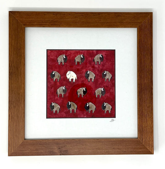 Kris Batchelder: 5 x 5 Giclee Print (Framed)