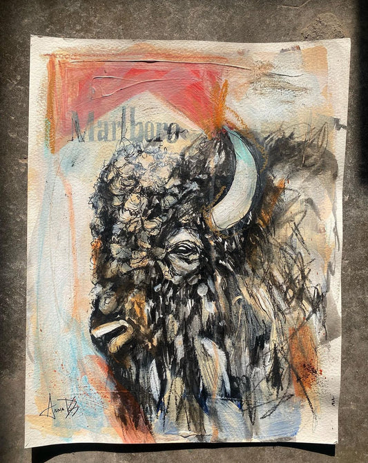 Anna Douglas Smith: Bison (Marlboro)
