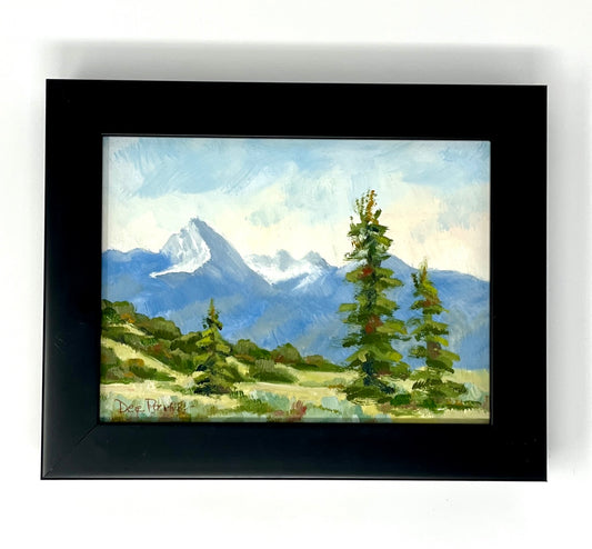 Dee Parker: Jackson Peak (Framed)