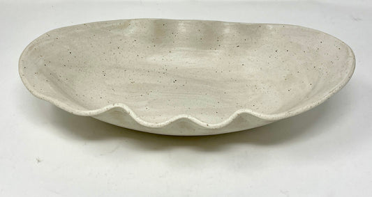 Valerie Seaberg: Country White Wave Dish