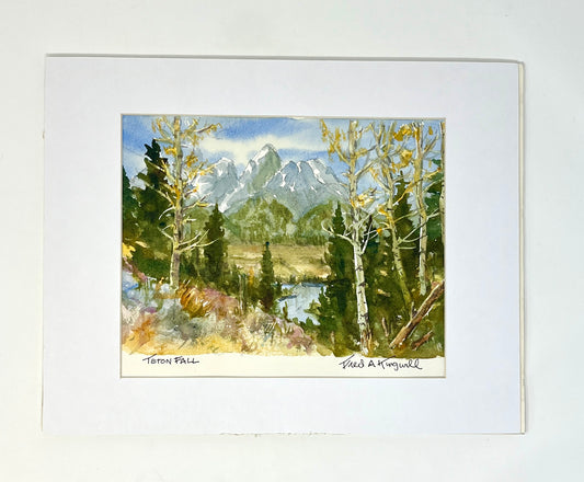 Fred Kingwill: Teton Fall