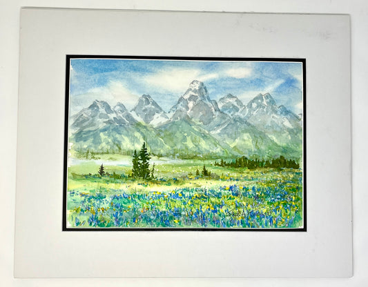 Fred Kingwill: Lupine Tetons