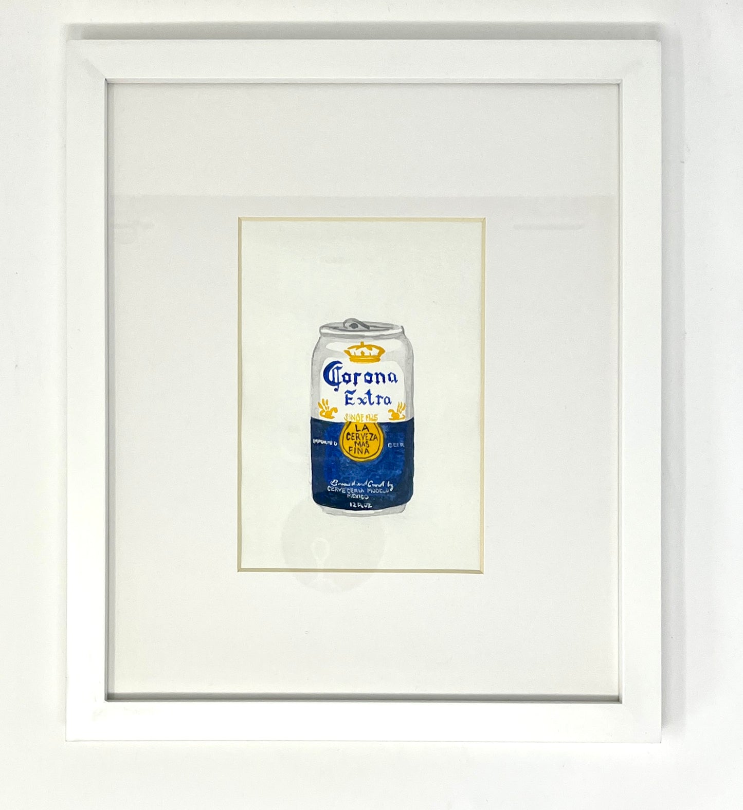 Sophie Schwabacher: Framed Corona Painting