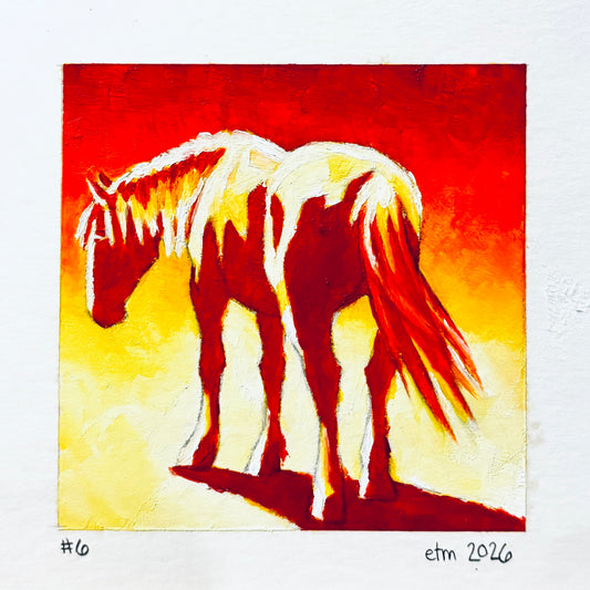 Ellie Manny: Tiny Horse #6