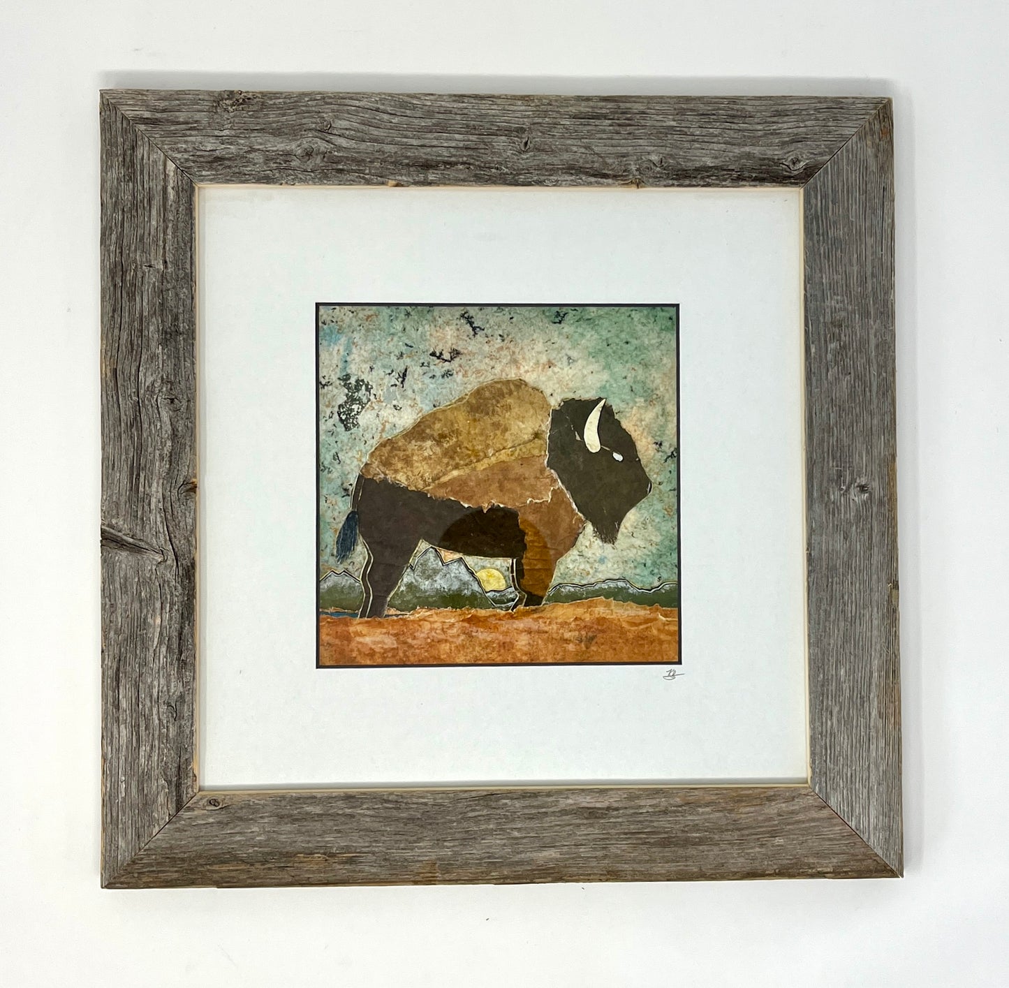 Kris Batchelder: 6 x 6 Giclee Print (Barnwood Framed)