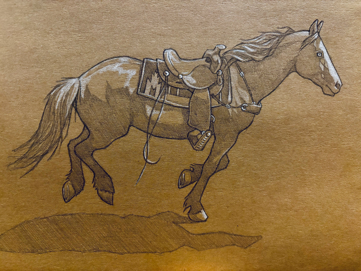 Ellie Manny: Glass-Eyed Mare #3