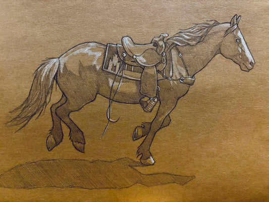 Ellie Manny: Glass-Eyed Mare #3