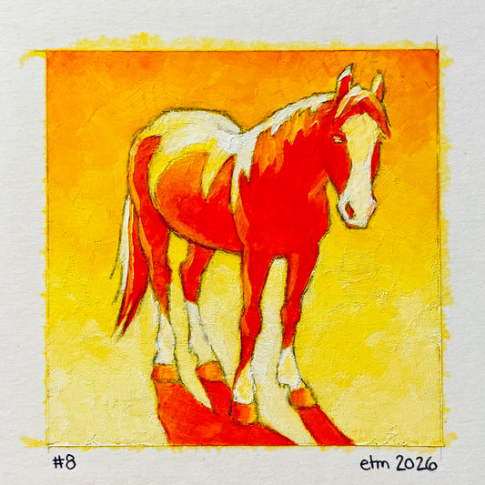 Ellie Manny: Tiny Horse #8