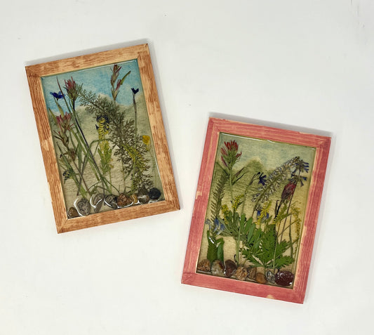 Julianna Lovasz: Teton Frame with Wildflowers (Small)