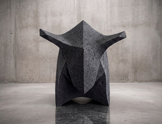 Pitar.Studio: Oushi (Black Volcanic Stone)