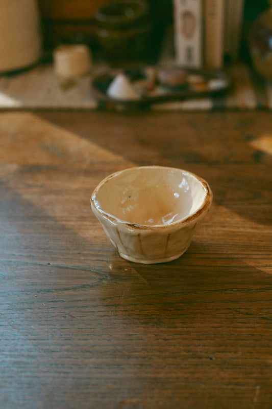 Grace Peck: Brown Pinch Pot