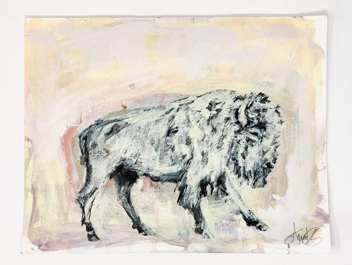 Anna Douglas Smith: Bison Roam