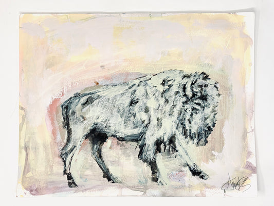 Anna Douglas Smith: Bison Roam