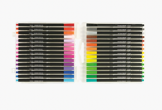 Studio Series Fine-Line Marker Set (30 colors, 0.4mm tip)