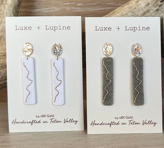 Luxe + Lupine: Teton Pendants (minimalist ID side)