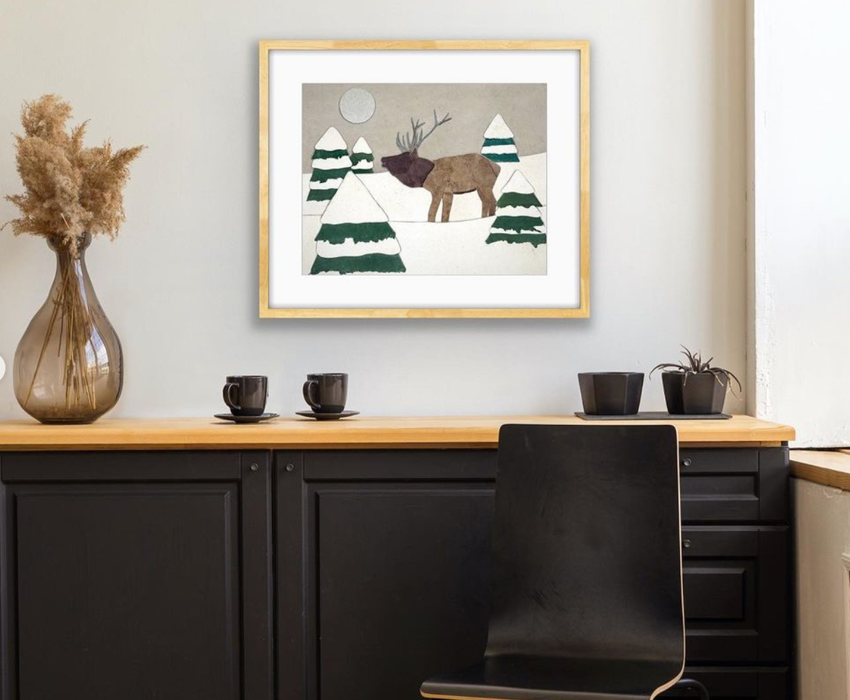 Kris Batchelder: Winter Elk