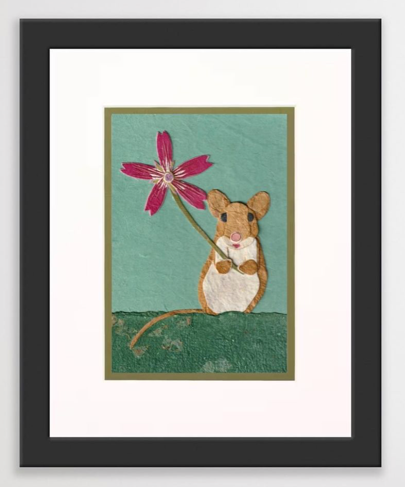 Kris Batchelder: Flower Mouse Original