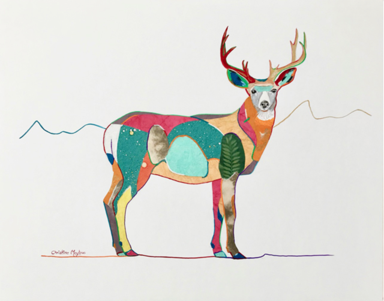 Christine Meytras: Mule Deer