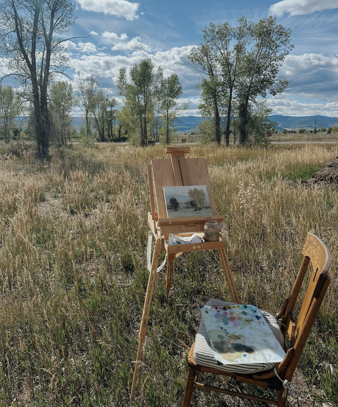 Mariah Cottrell: Autumn Cottonwoods