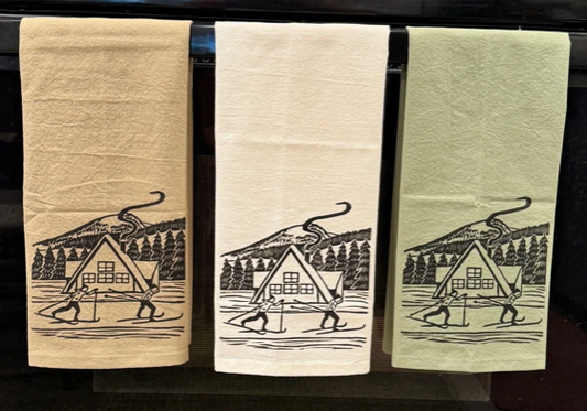 Becca Bouley: Trail Creek Tea Towel