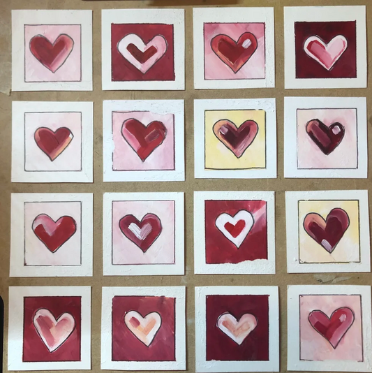 Ellie Manny: Single Heart Card