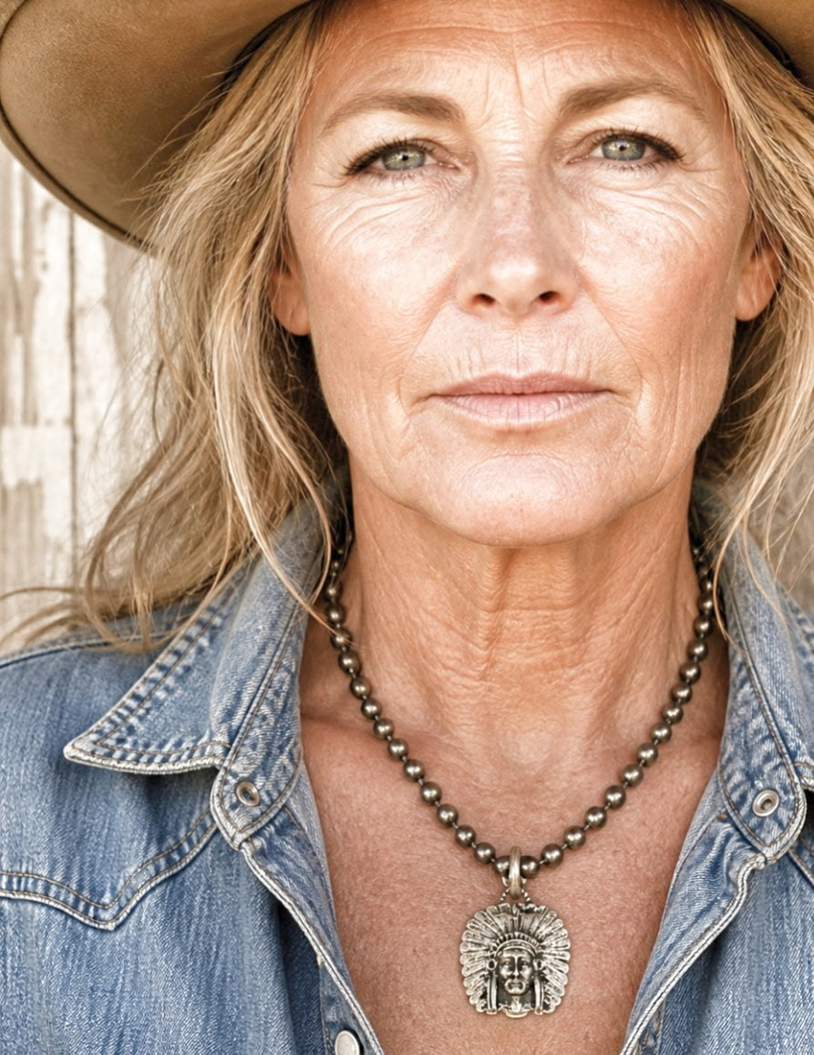 Tres Melindas: Mama's Chief Ring Necklace