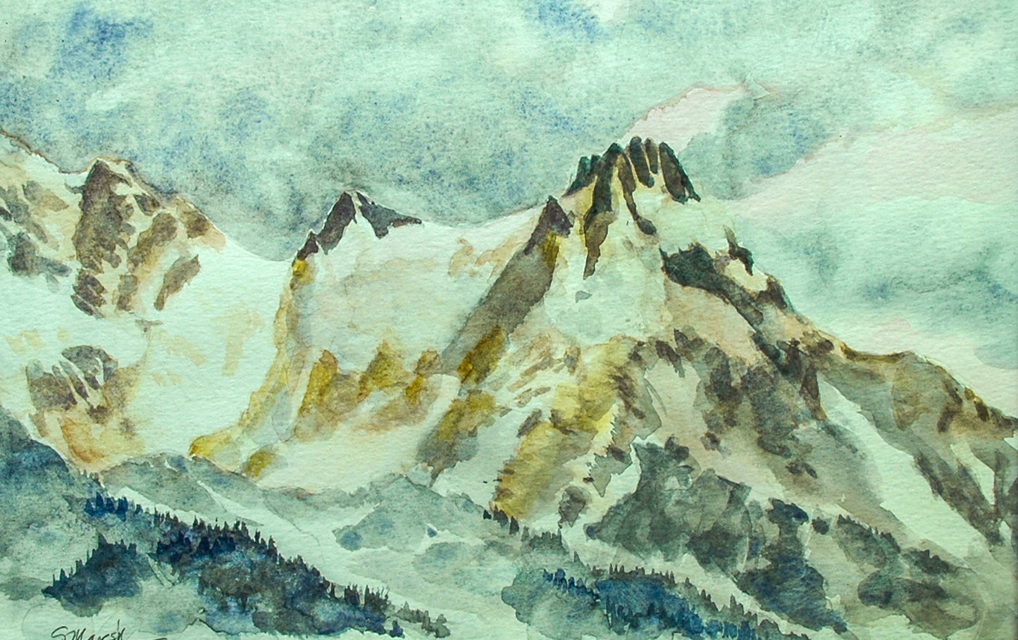 Susan Marsh: Teewinot Peak