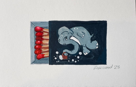 Tess Wood: Thai Me Up Print