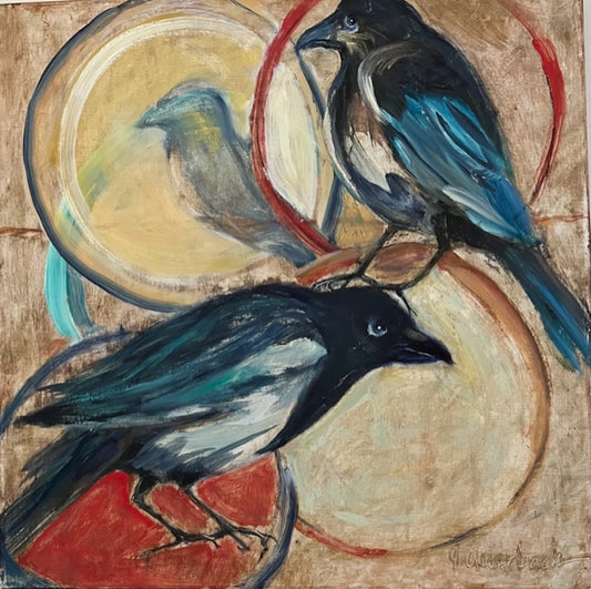 Jill Auerbach: Magpies Love Mirrors