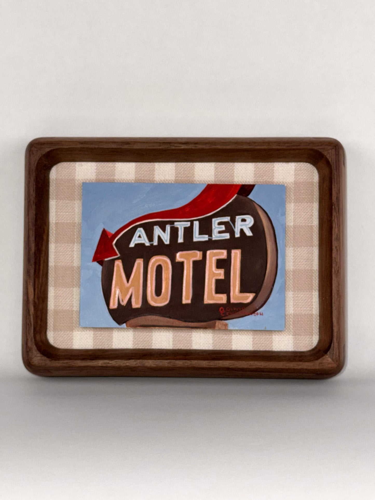 Olivia Christensen: Western Stay (Antler Motel)