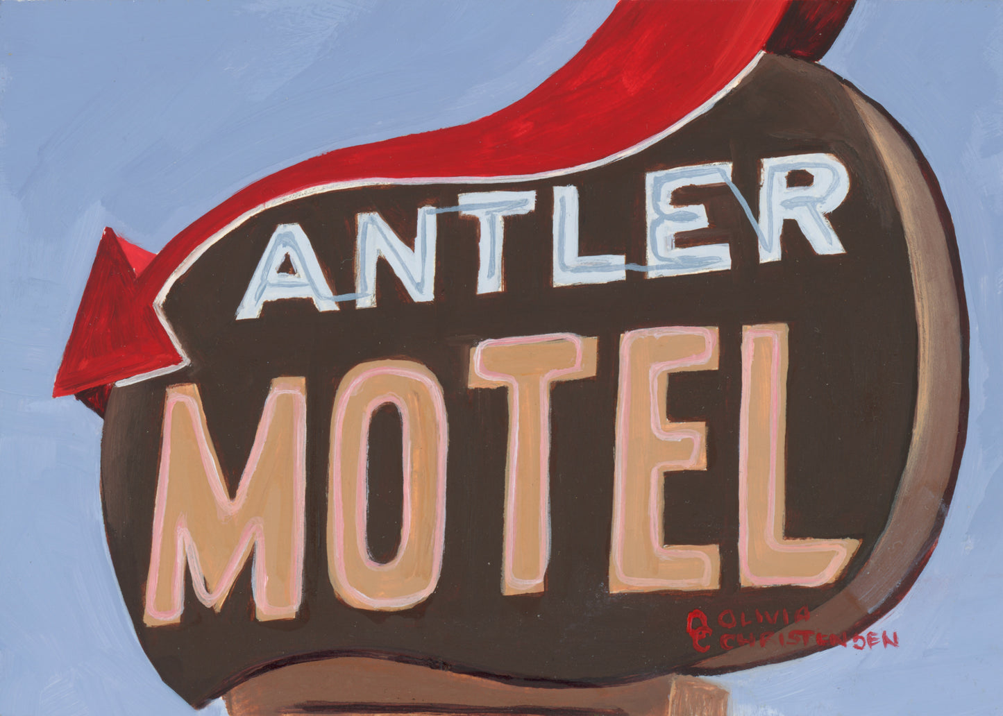 Olivia Christensen: Western Stay (Antler Motel)