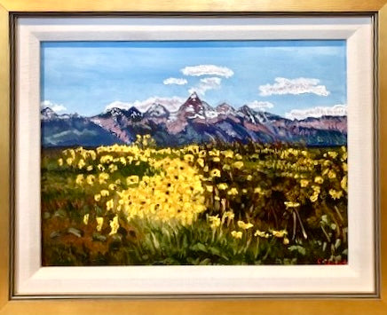 Elizabeth Wright: Balsamroot Field