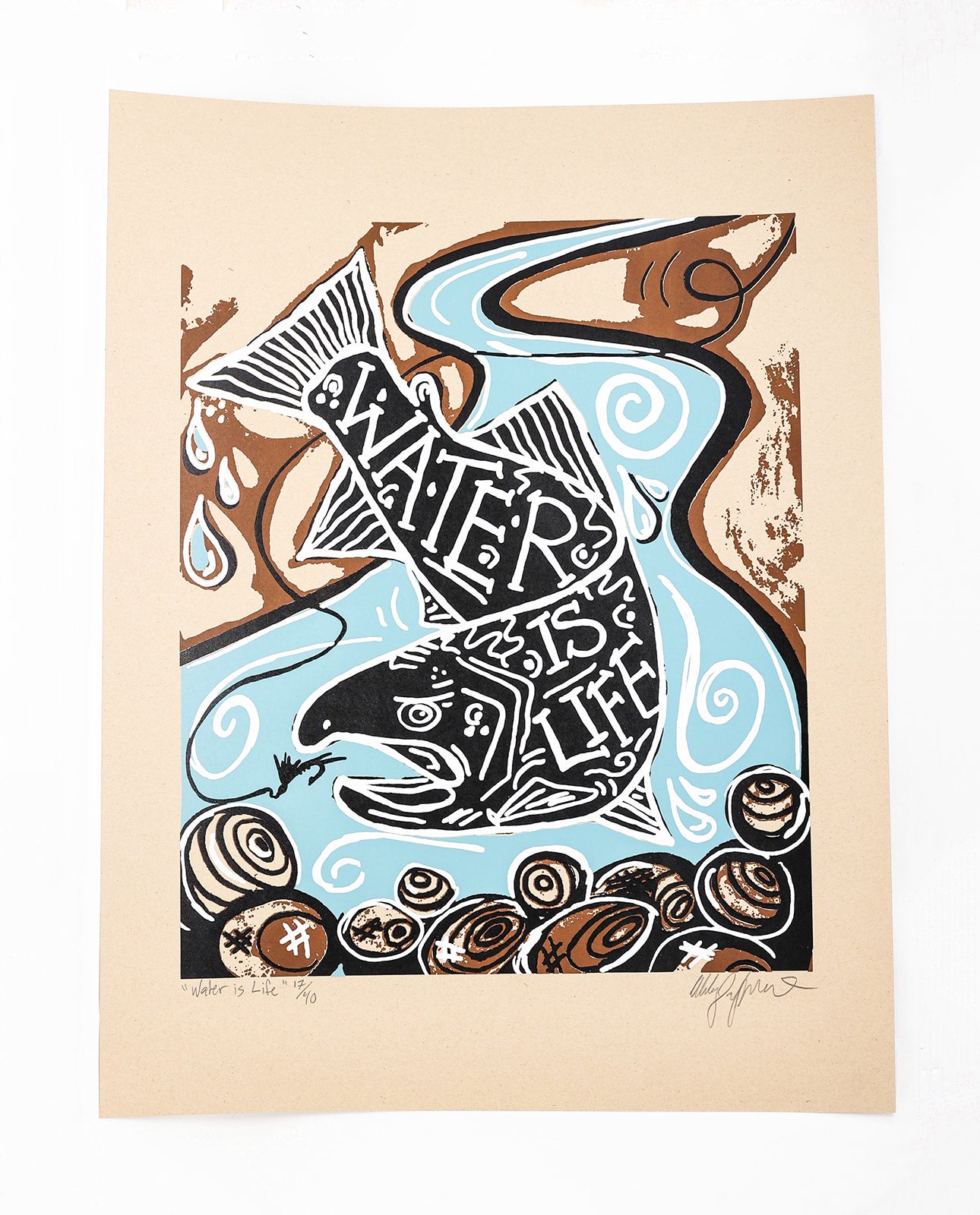 Abby Paffrath: Water is Life Print