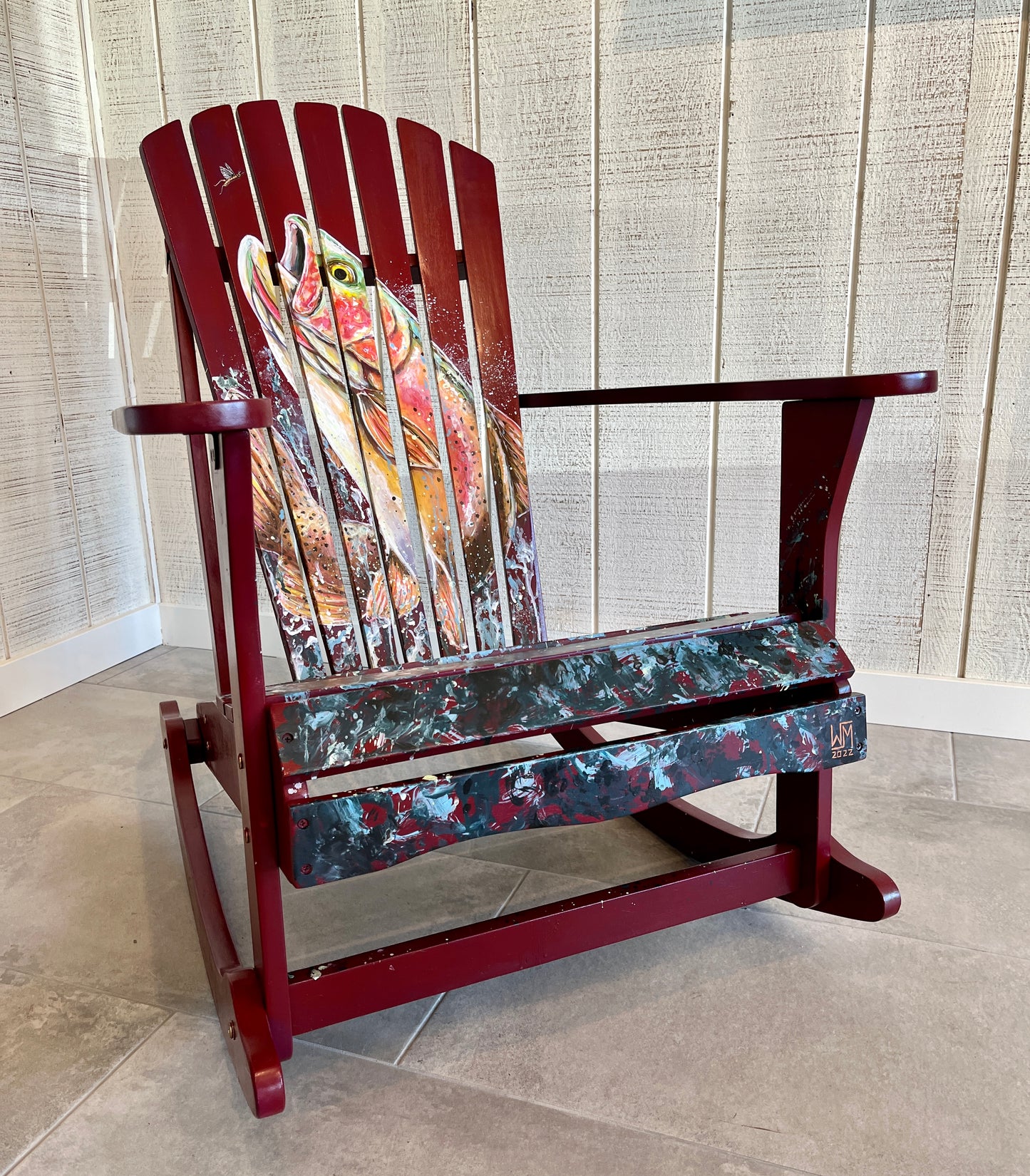 Will Munford: Yellowstone Cutthroat Chair #1