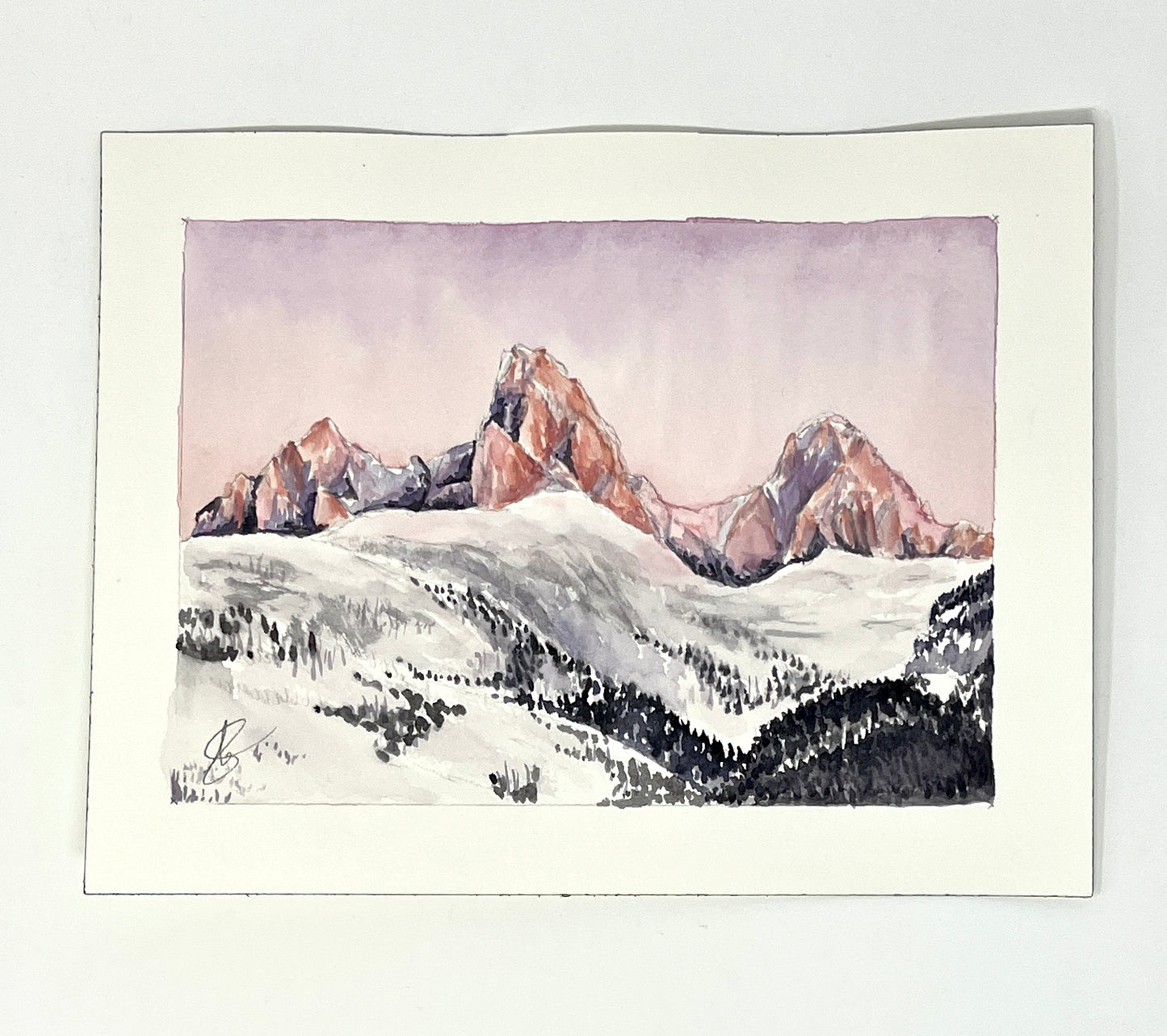 Natalie Connell: Watercolor 8 x 10 inches (framed / unframed)