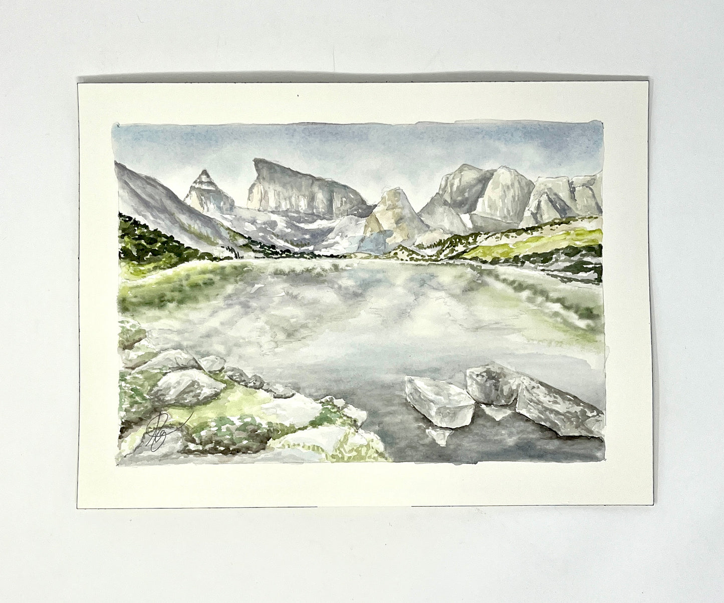 Natalie Connell:  Watercolor 9 x 12 inches (unframed)