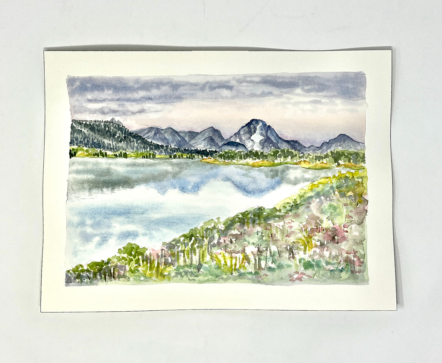 Natalie Connell:  Watercolor 9 x 12 inches (unframed)