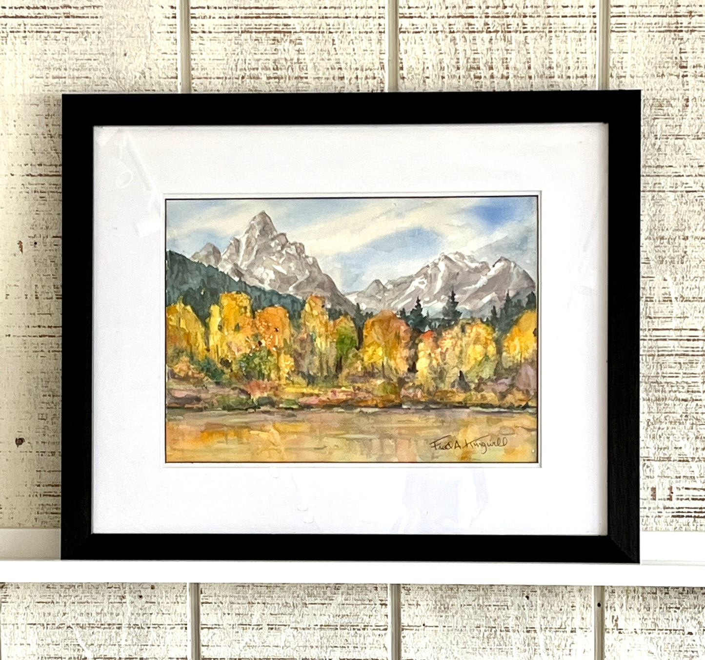 Fred Kingwill: Teton Fall (framed)